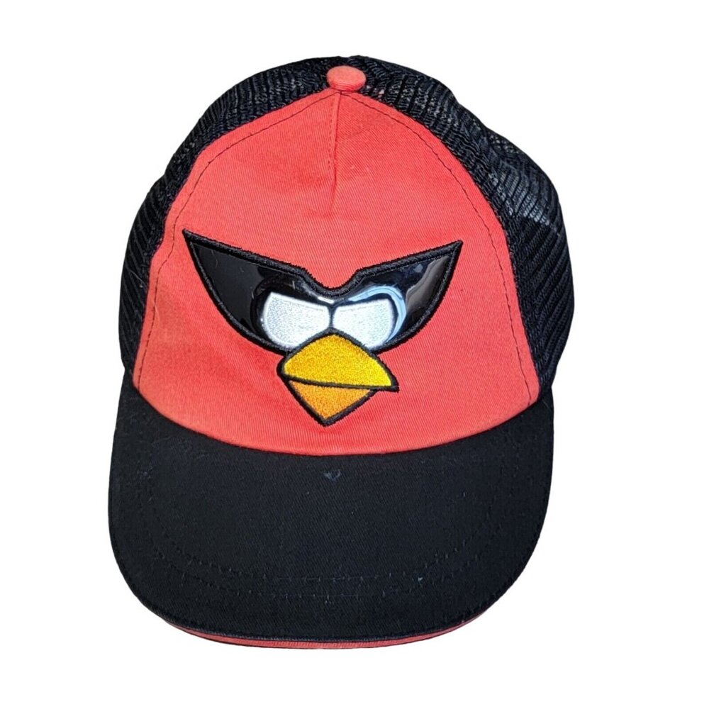 Angry Birds Space Red & Black Adjustable Baseball Hat Cap One Size